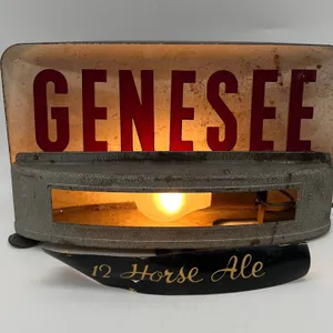 Genesee 12 Horse Ale Beer Light Sign