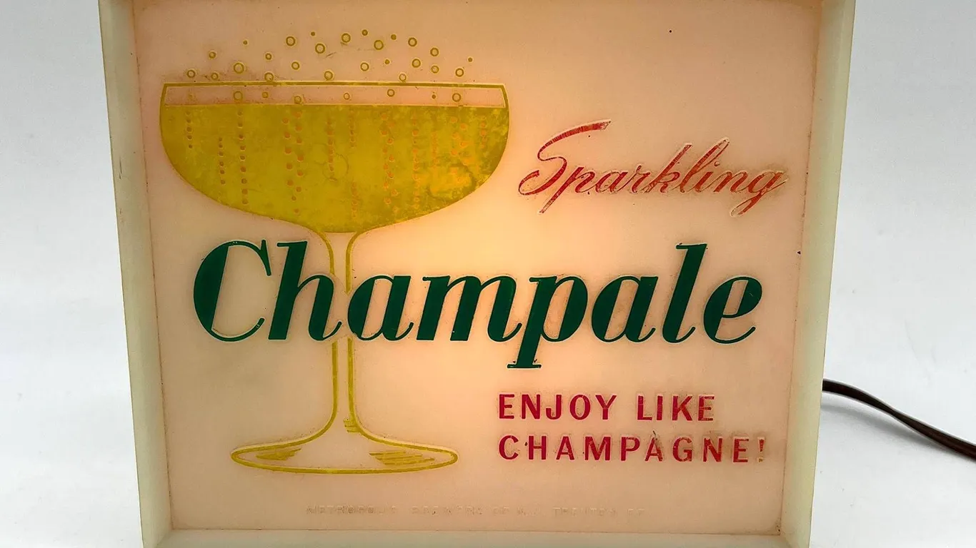 Champale Sparkling Beer Lighted Sign