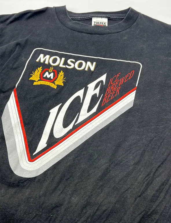 Tultex Molson Ice Vintage Beer T-Shirt XL