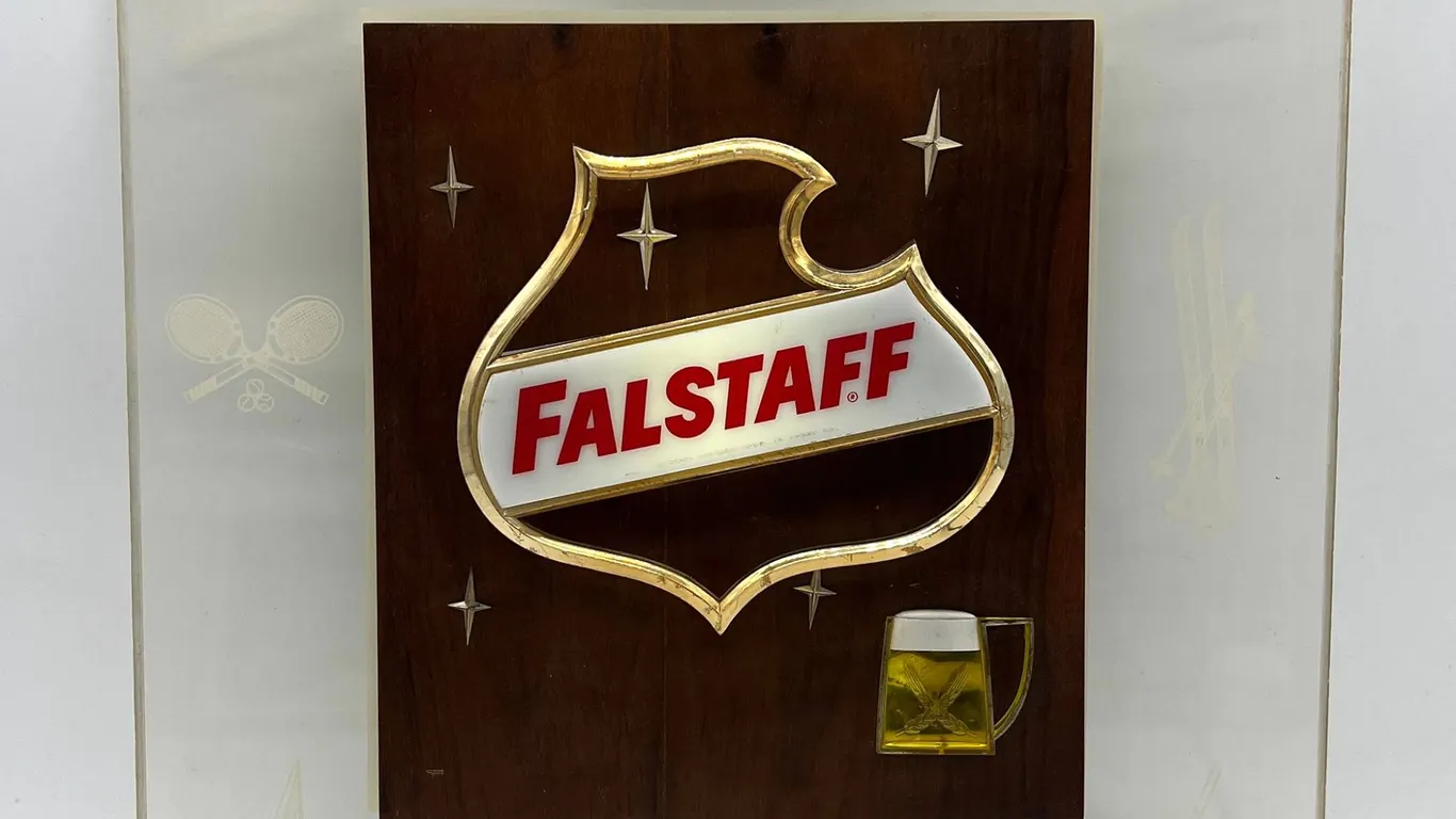 Falstaff Beer Lighted Wall Sign