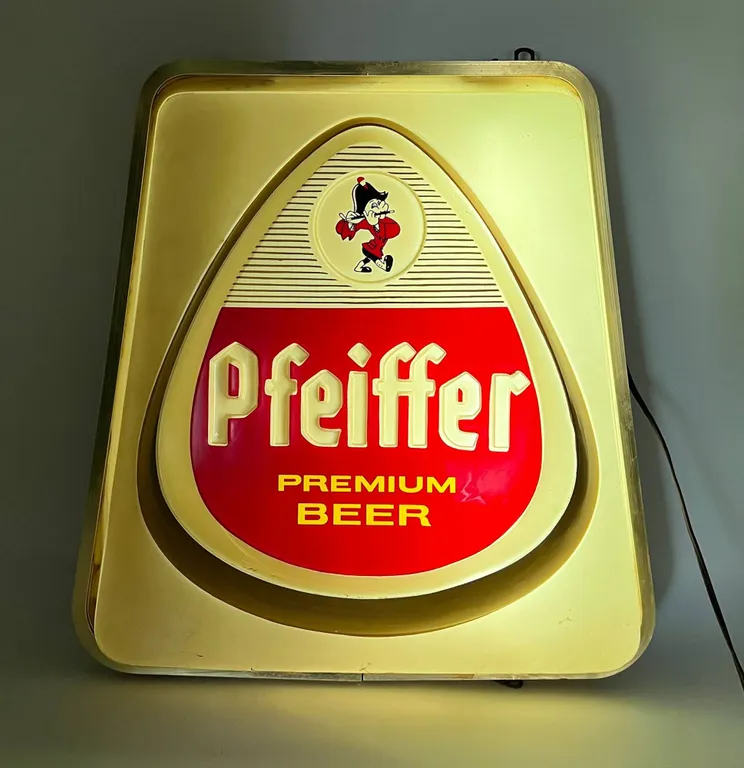 Pfeiffer Premium Beer Lighted Sign