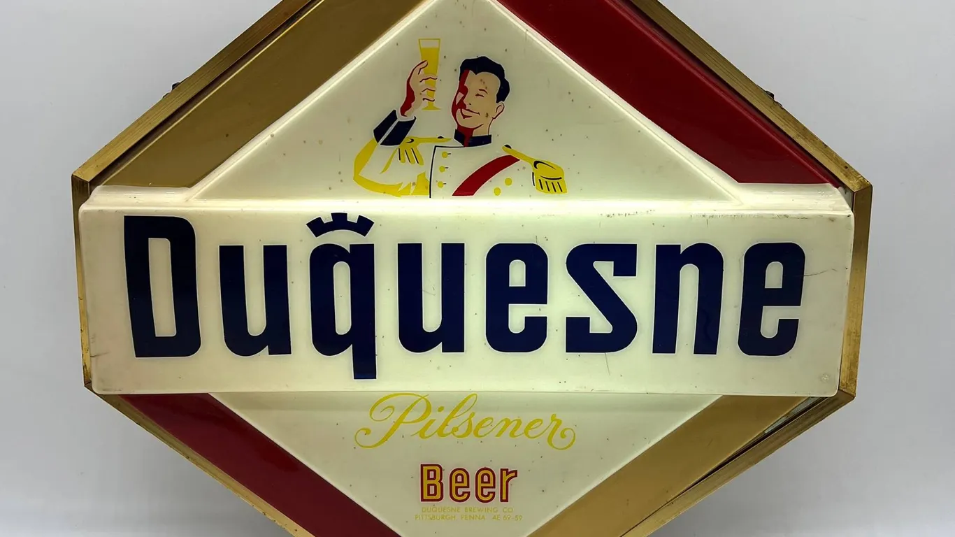 Duquesne Pilsener Beer Lighted Sign