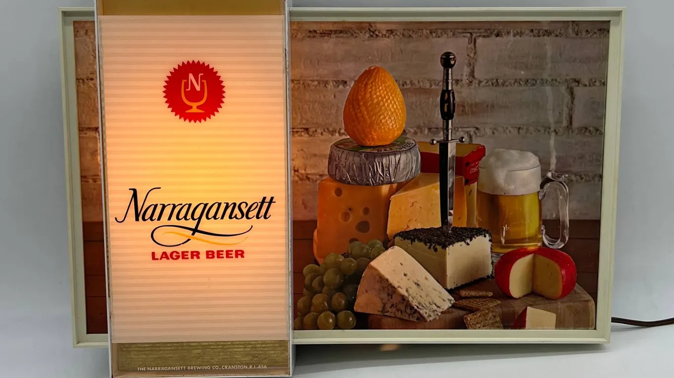 Narragansett Lager Beer Lighted Sign