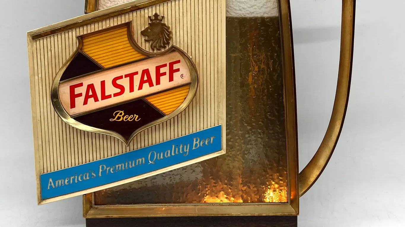 Falstaff Beer Electric Advertising Light