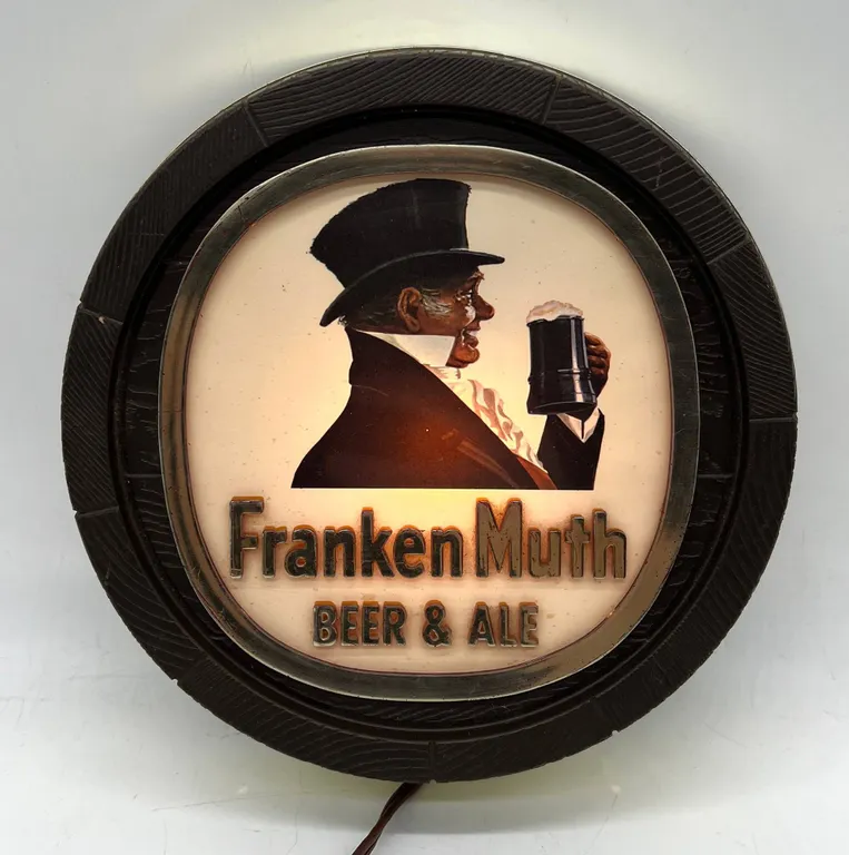 Frankenmuth Beer & Ale Lighted Beer Sign