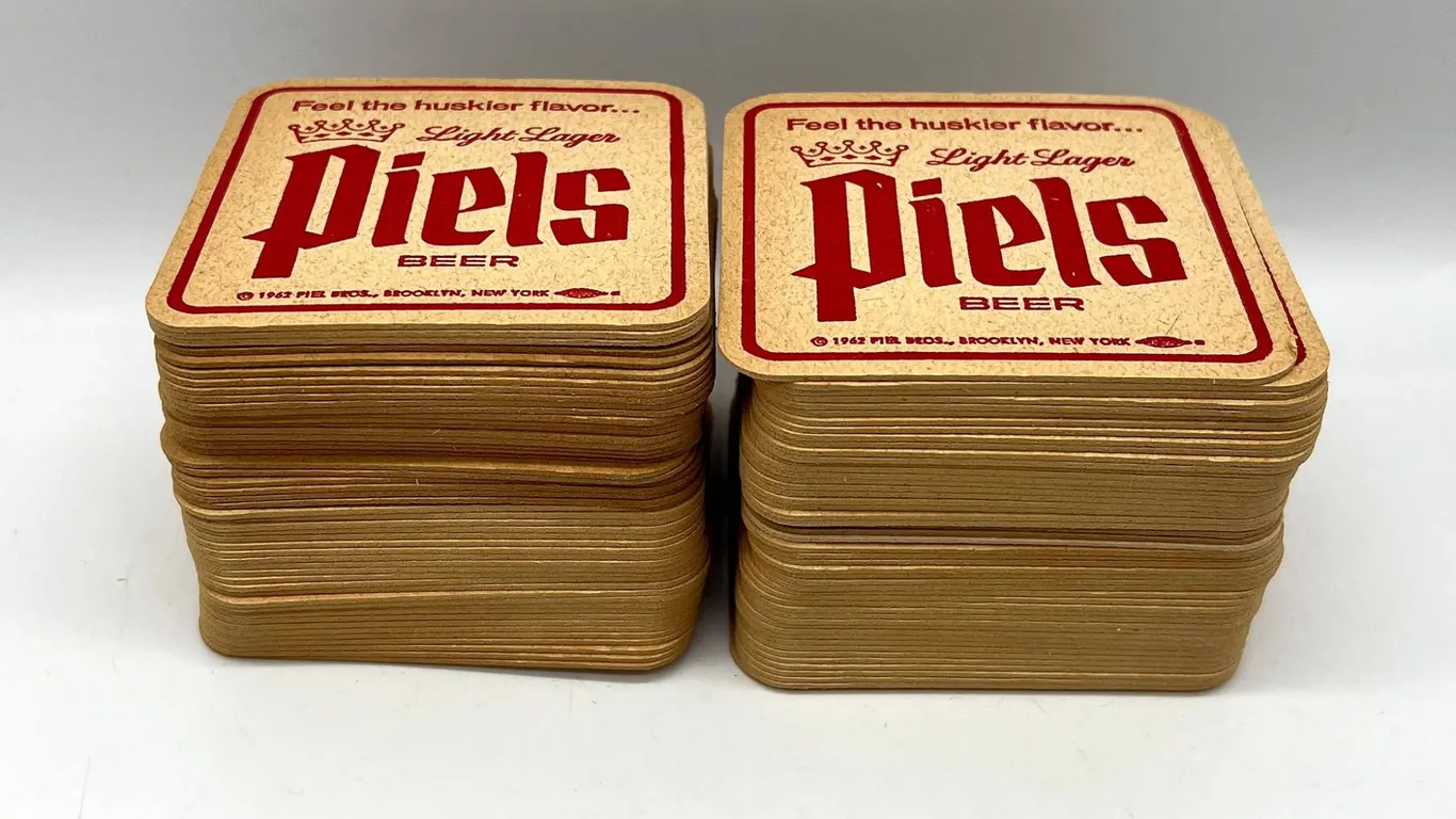 Piels Beer Light Lager New Old Stock Coasters (100)