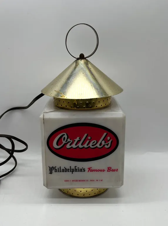 Ortlieb's Philadelphia Beer Light Lantern Sign