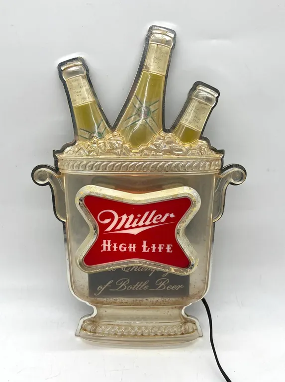 Miller High Life Beer Light Sign