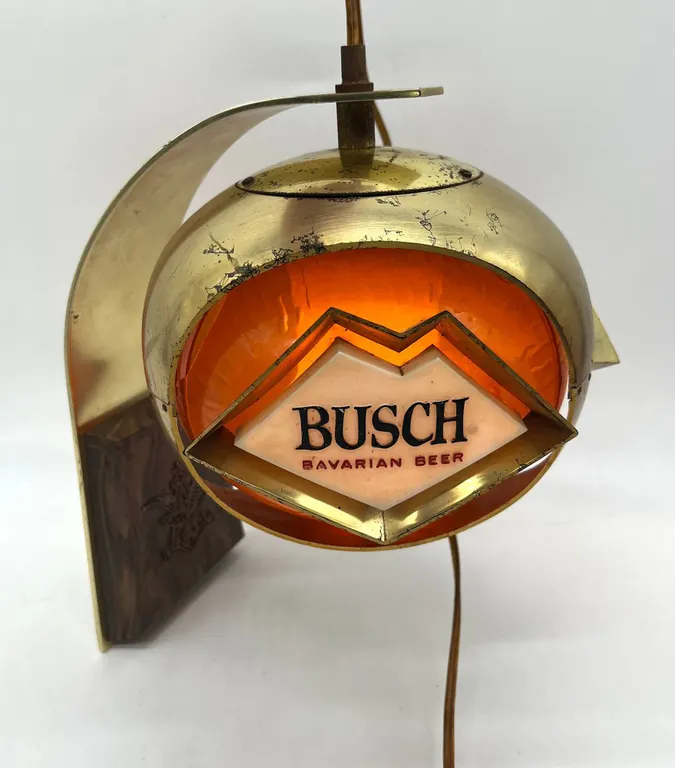 Busch Bavarian Beer Lighted Wall Sign