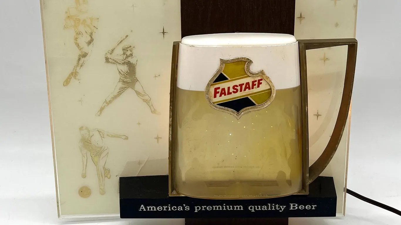 Falstaff Beer Lighted Advertising Sign