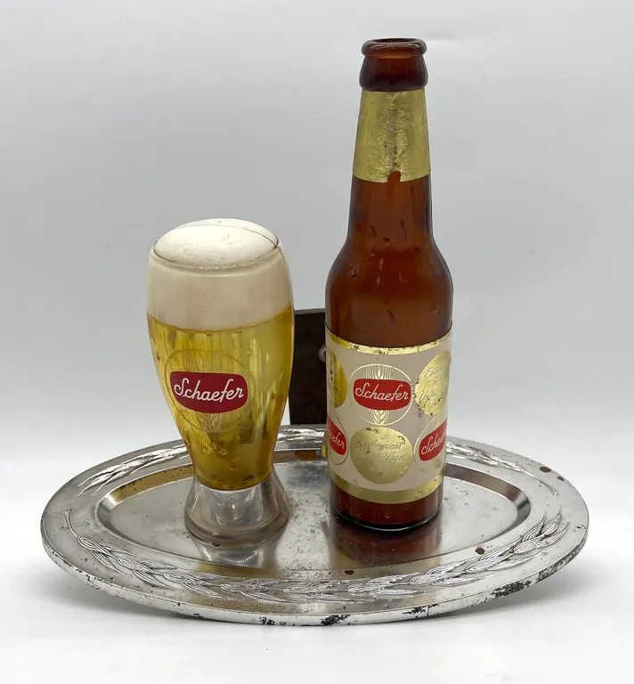 Schaefer Beer Electric Bar Light Display