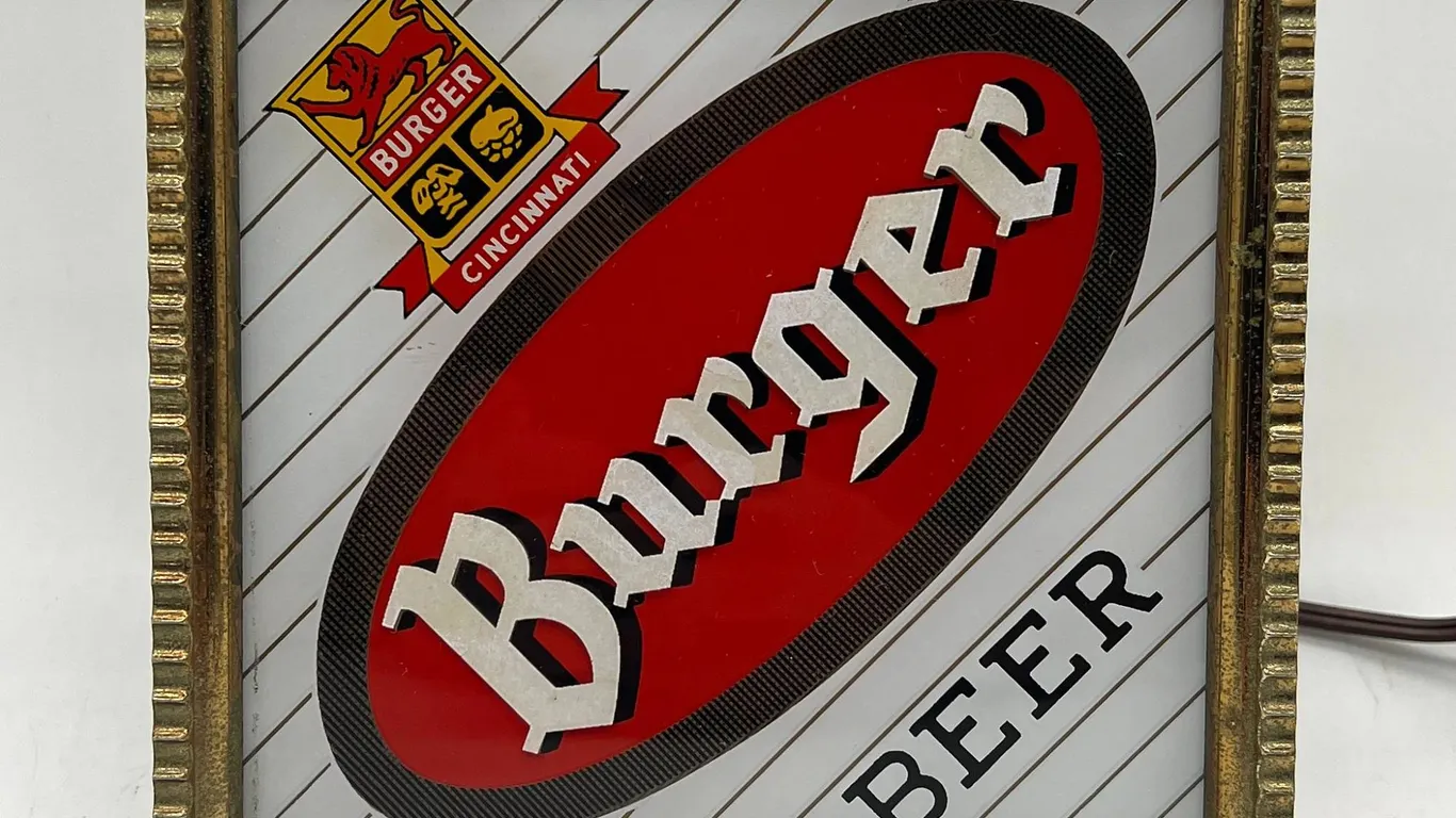 Burger Beer Lighted Sign Cincinnati