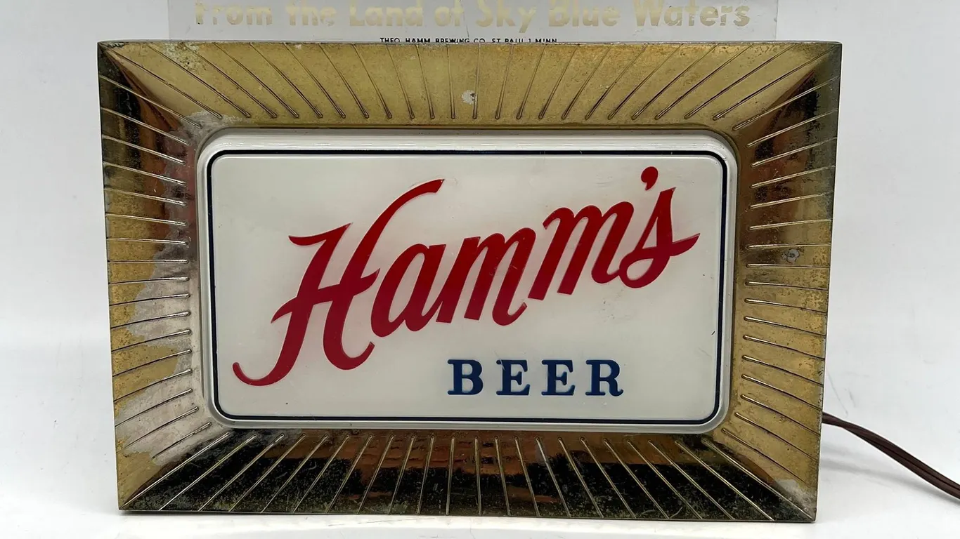 Hamm's Beer Lighted Sign
