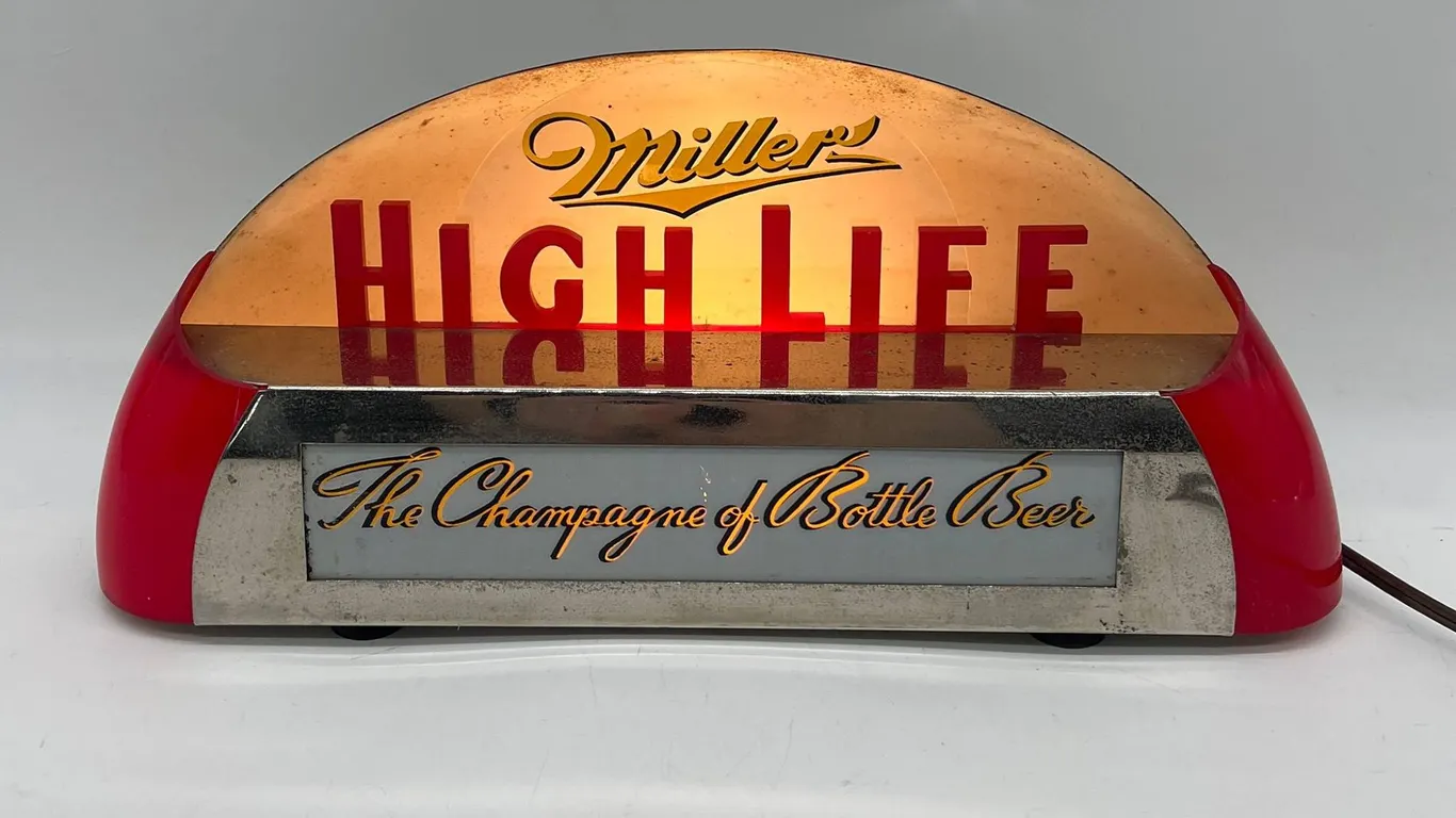 Miller High Life Rare Beer Light Sign