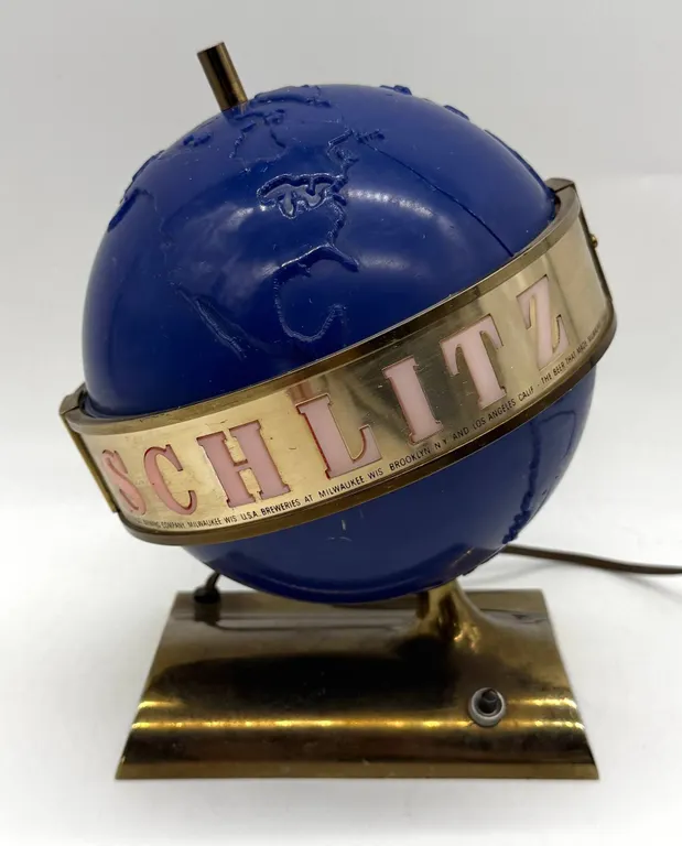 Schlitz Beer Globe Lighted Sign