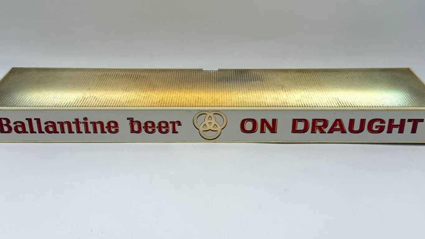Ballantine Beer Lighted Bar Sign
