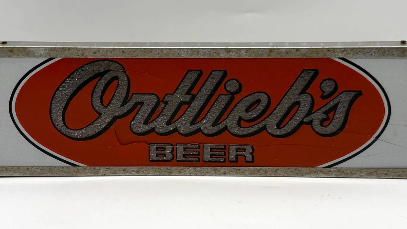 Ortlieb's Beer Wall Sign
