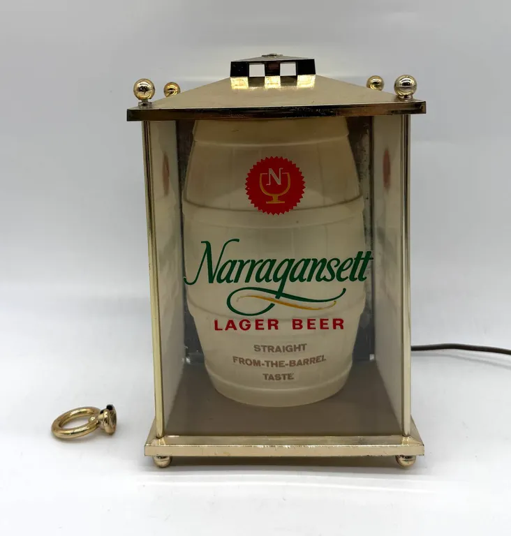 Narragansett Lager Beer Lighted Display