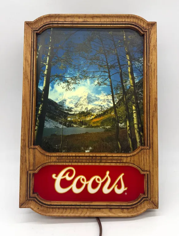Coors Beer Light Sign