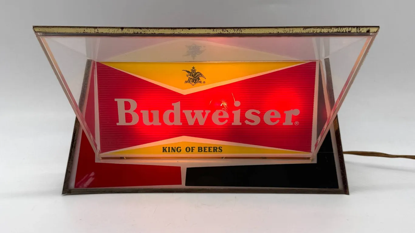Budweiser Beer Light Sign