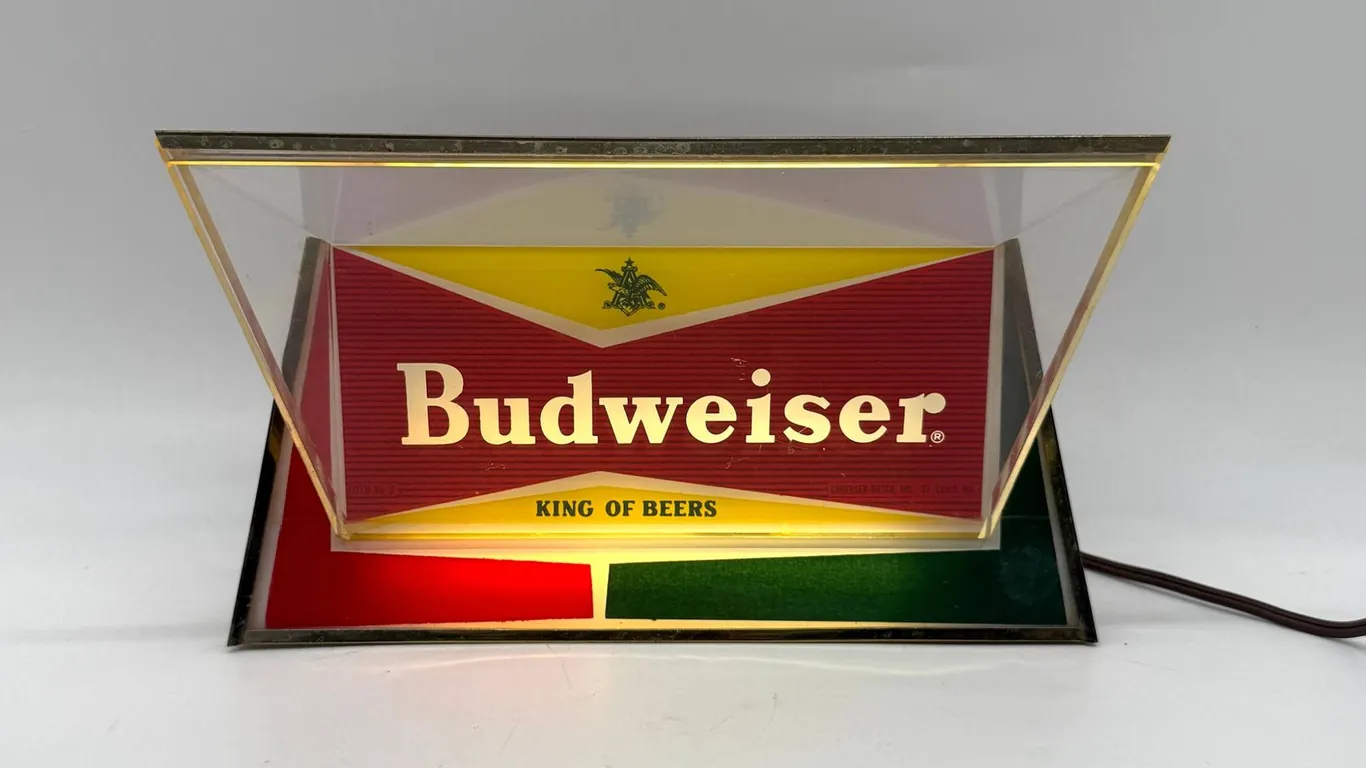 Budweiser Beer Lighted Sign