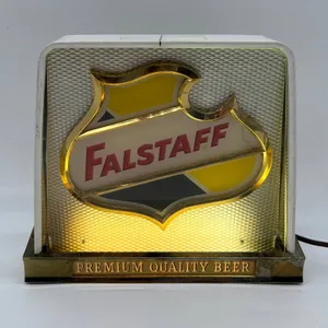 Falstaff Beer Lighted Bar Sign