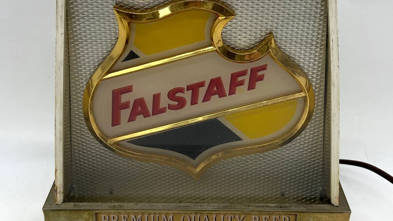 Falstaff Beer Lighted Sign Display