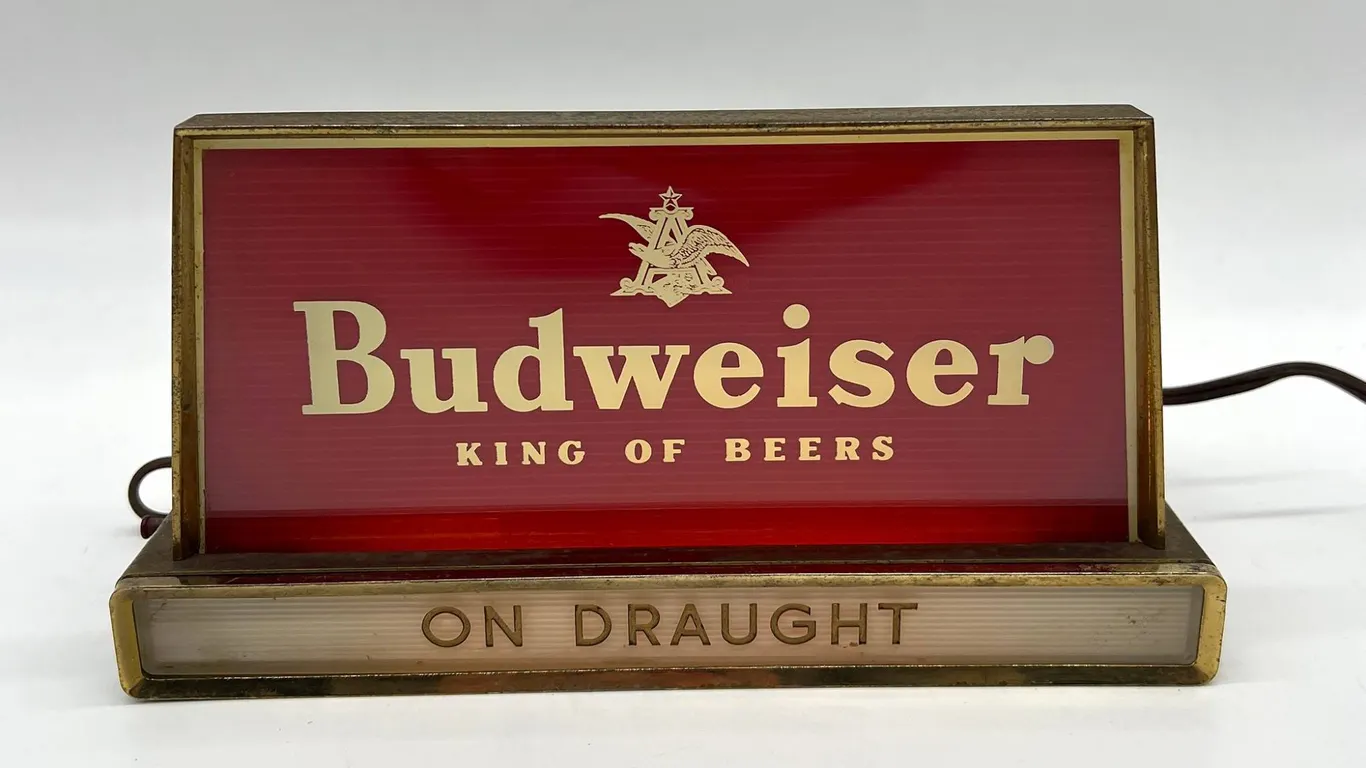 Budweiser King of Beers On Draught Beer Light