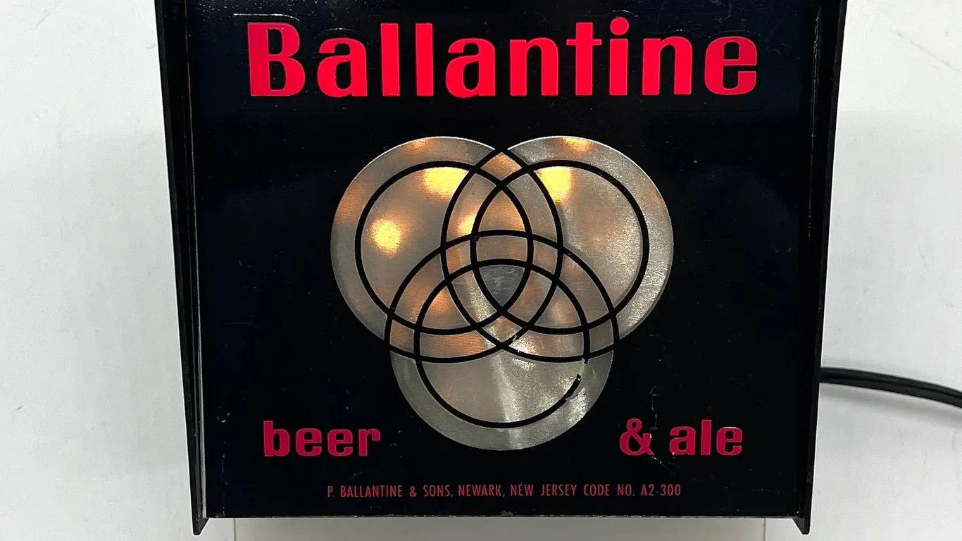 Ballantine Beer & Ale Electric Light Sign