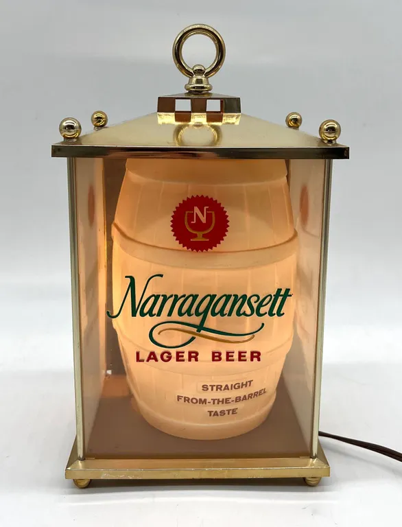Narragansett Lager Beer Lighted Sign