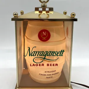 Narragansett Lager Beer Lighted Sign