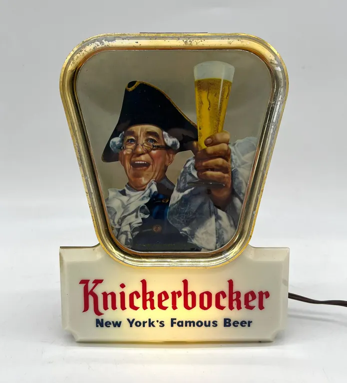 Knickerbocker Beer Lighted Bar Sign