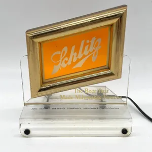 Schlitz Beer Lighted Display Sign