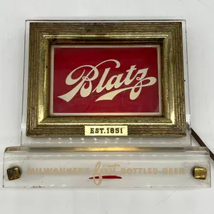 Blatz Milwaukee Lighted Beer Sign