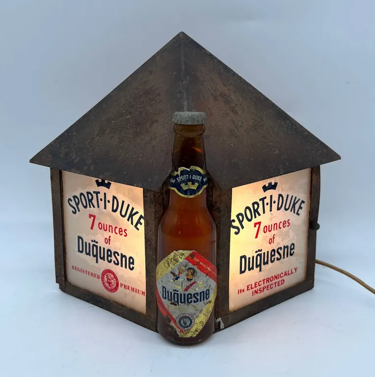 Duquesne Sport-I-Duke Beer Light Sign