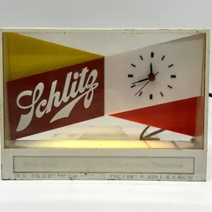 Schlitz Beer Light Clock