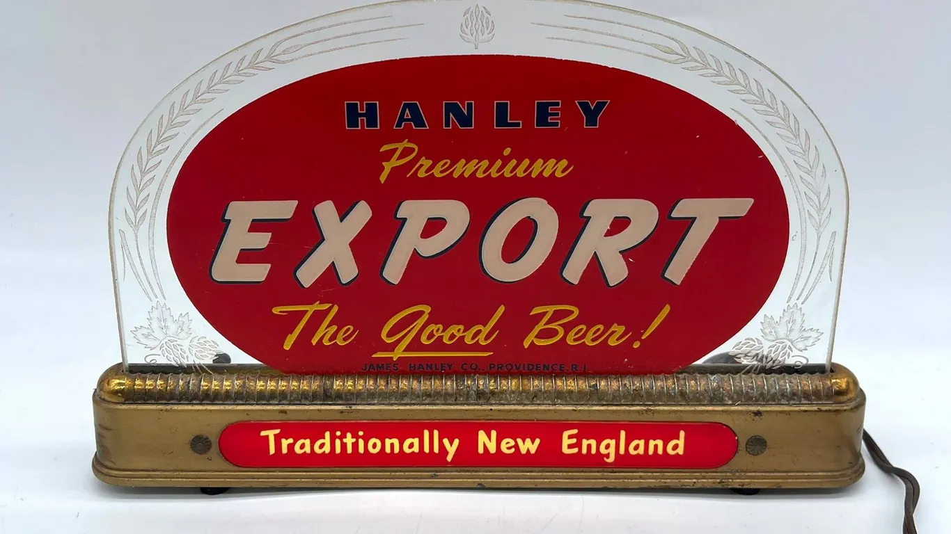 Hanley Export Beer Lighted Bar Sign