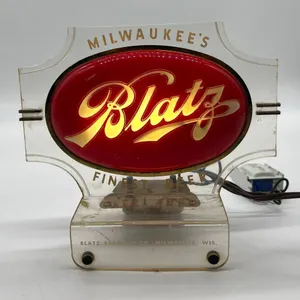 Blatz Milwaukee's Finest Beer Lighted Sign