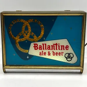Ballantine Ale & Beer Lighted Sign