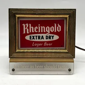 Rheingold Extra Dry Lager Beer Light Sign