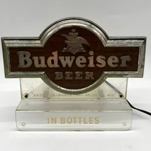 Budweiser Beer Lighted Display Sign