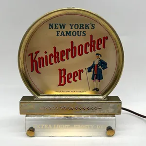 Knickerbocker Beer Lighted Sign Display