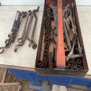Quantity of vintage tools including 1/2" drive socket set