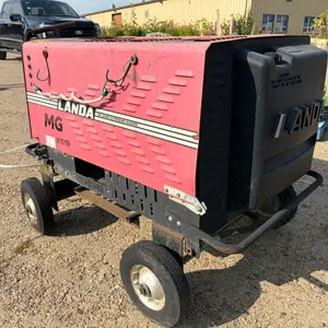 LANDA MG SERIES MOBILE HOT WATER PRESSURE WASHER, 1,035 HOURS SHOWING
