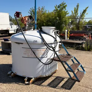 2003 WESTEEL 2,500 L DOUBLE-WALL FUEL TANK WITH GASBOY PUMP & FILL-RITE METER