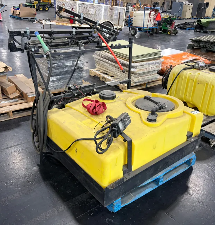 350L SKID-MOUNTED SPRAYER WITH HONDA GAS ENGINE, TEEJET 744A-1 SPRAYER CONTROL & FOLDING SPRAY BOOM