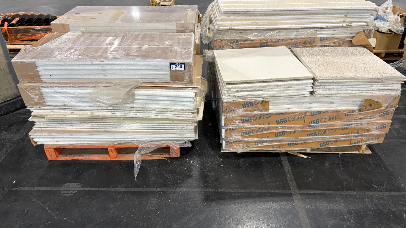 (2) PALLETS OF ASSORTED CEILING TILES