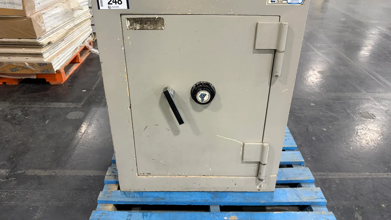 LANG GREY 28" X 25" X 34-1/2" COMBINATION SAFE
