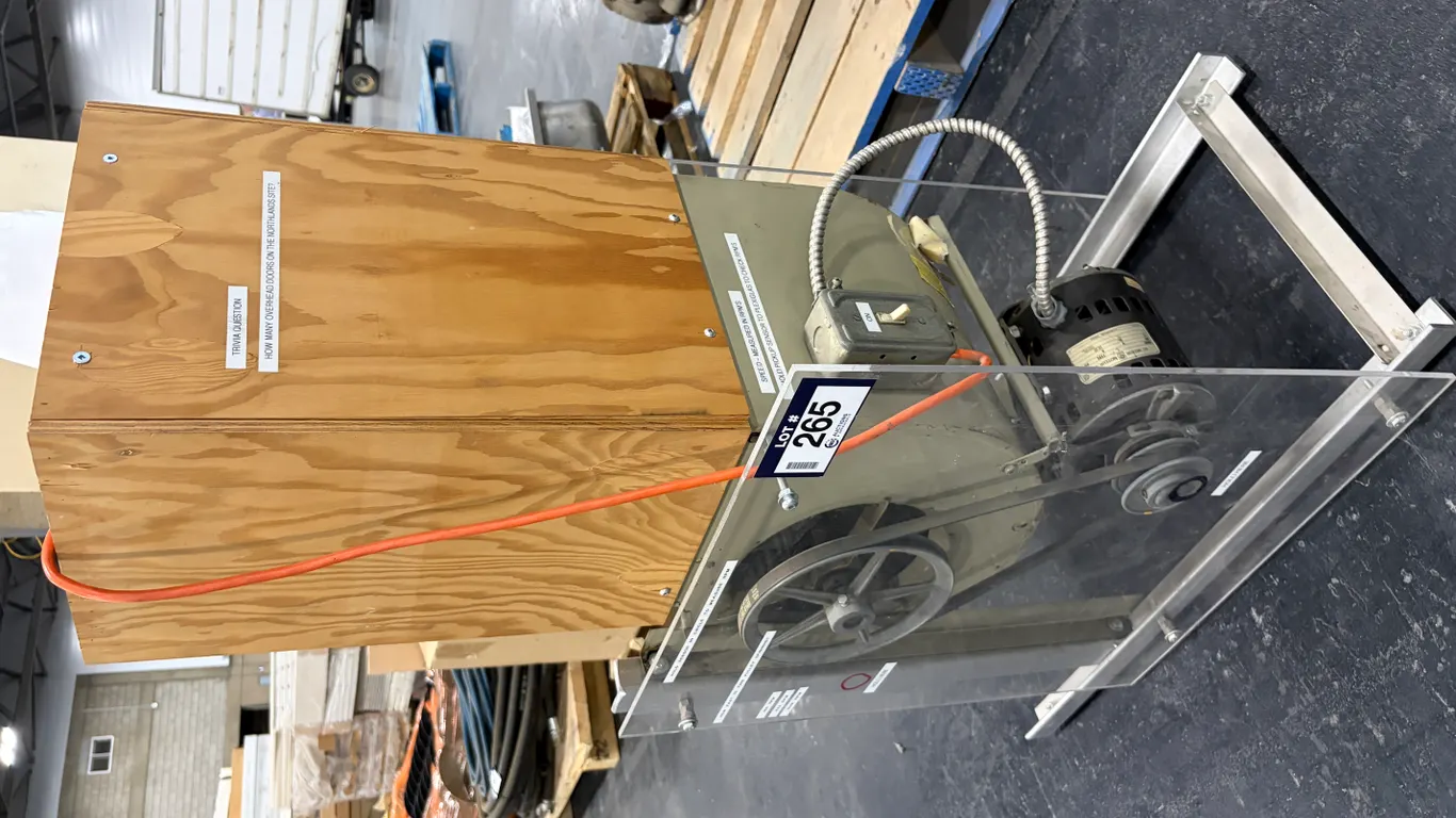 CUSTOM-BUILT BELT-DRIVEN AIR MOVER