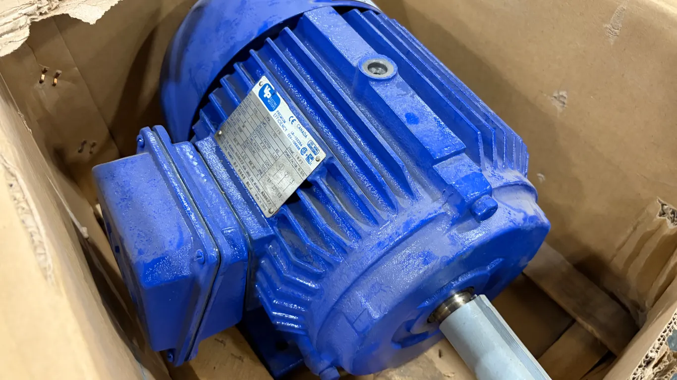 VP ELECTRIC MOTORS 1.5 HP 3-PHASE AC MOTOR, 575V